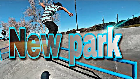 Skating The New Victorville Skate Park
