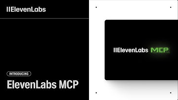 Introducing the ElevenLabs MCP server