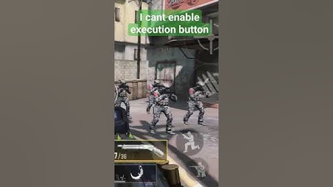 How can i enable execution mode im codm but i enable it already but it won