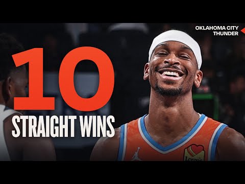 The Thunder Are UNSTOPPABLE On Their 10 Game Winning Streak! 🔥 | 2025-26 NBA