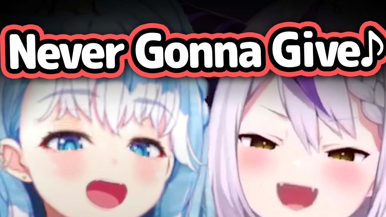 Laplus and Kobo Rick-Roll Chat【Hololive】