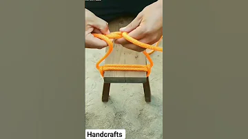 صناعة الارجوحة بشكل بسيط في حديقة المنزل او الغابة Handcrafts Handcrafts Shorts Maroc 