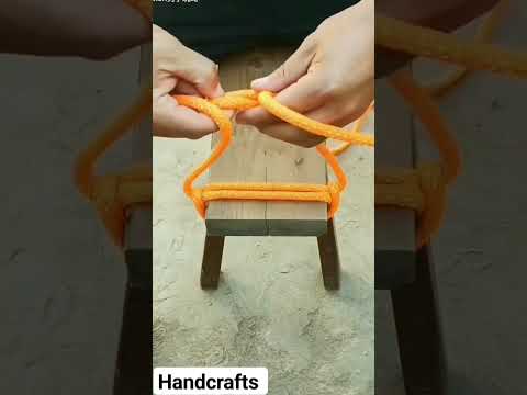 صناعة الارجوحة بشكل بسيط في حديقة المنزل او الغابة Handcrafts Handcrafts Shorts Maroc