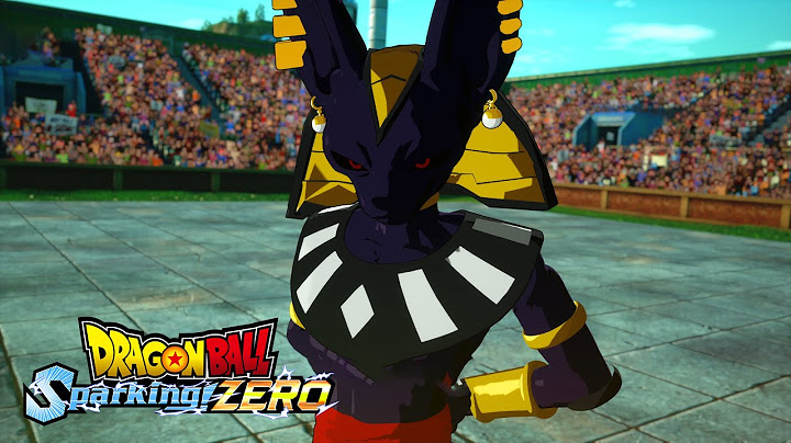 Beerus Egyptian - DRAGON BALL Sparking! ZERO MOD