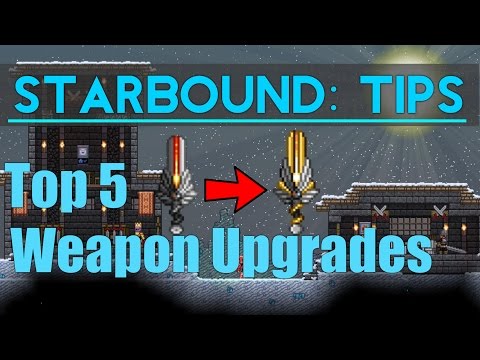 Starbound Tips: Top 5 Weapon Upgrades