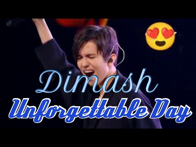 Dimash - Unforgettable Day (English subtitles) Famous D8 🤯 class=
