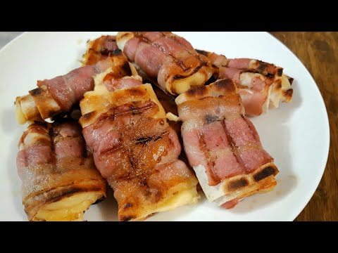 Вкусная закуска из лаваша. За 5 минут!