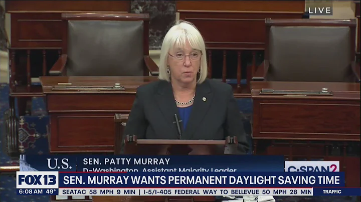 Sen. Murray wants permanent daylight saving time