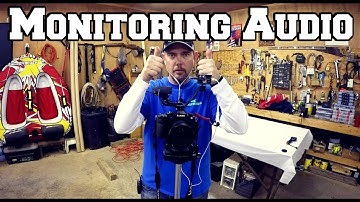 How to Monitor Audio on a Camera with NO Headphone Jack