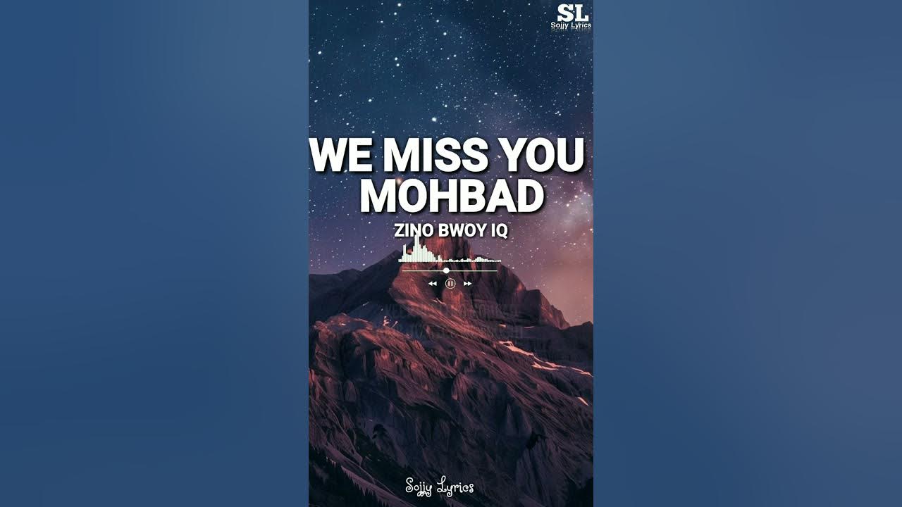 Zino Bwoy IQ- We Miss You Mohbad(Short Lyrics Video) Zino Bwoy IQ- We Miss You Mohbad(Short Lyrics Video)
