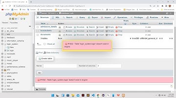 #1932 - Table does not exist in engine problem in PHP | issue solved | Free Projects1