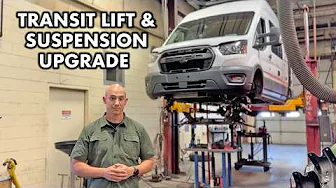 Ford Transit Van Lift & Suspension Upgrade | Quigley QLift + Timbren + Bilstein