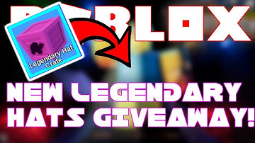 *NEW* LEGENDARY HATS GIVEAWAY | MINING SIMULATOR FREE LEGENDARY CRATES & HATS | ROBLOX