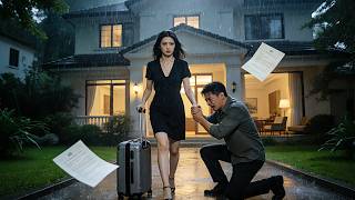 她苦苦哀求丈夫留下可丈夫還是為了白月光離開，沒想到成了與兒子的最後一面！完全心死離開後，丈夫才知道真相，悔恨一輩子！#drama  #shortfilm #霸總 #灰姑娘 #甜寵