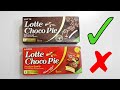 Lotte choco pie vs choco cocoa pie  choco land  zoo zoo tv chocolates