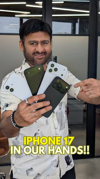 iPhone 17 Hands-On? Wait Till You See This New “Air” Model! 👀📱