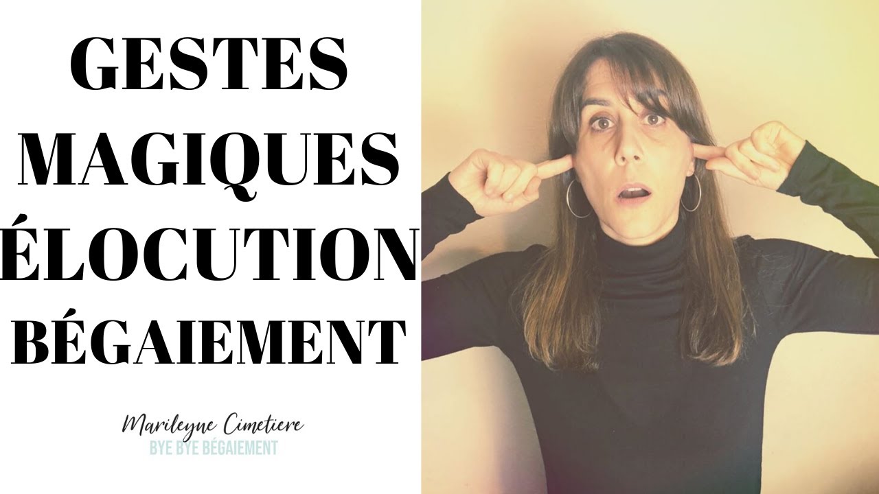 BEGAIEMENT : 3 gestes efficaces pour AMÉLIORER son ÉLOCUTION et ARRÊTER DE BÉGAYER  !