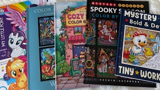 Color By Number Coloring Book Haul |5IdeasPublishing| Sachin Sachdeva | Ajay Quinnell |Flip Through