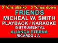 FRIENDS - MICHAEL W  SMITH (KARAOKE / INSTRUMENTAL) 3 Tones Down