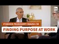 Barack obama discusses finding joy and purpose at work with ira glass