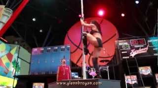 Jennifer "Pink" Hardwood Hotties Las Vegas 2012 Fremont Street