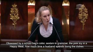 Marion Maréchal-Le Pen speaks against a proposition to ban anti-abortion websites [Subtitles]