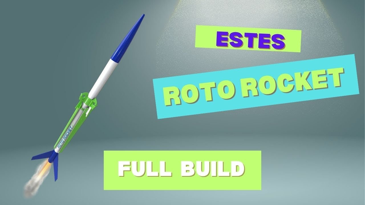 Roti Roket Estes Roto Rocket - Full Build - YouTube