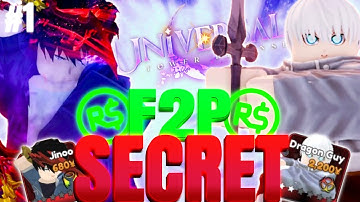 Going From NOOB To SECRET Free To Play In Universal Tower Defence (Roblox)