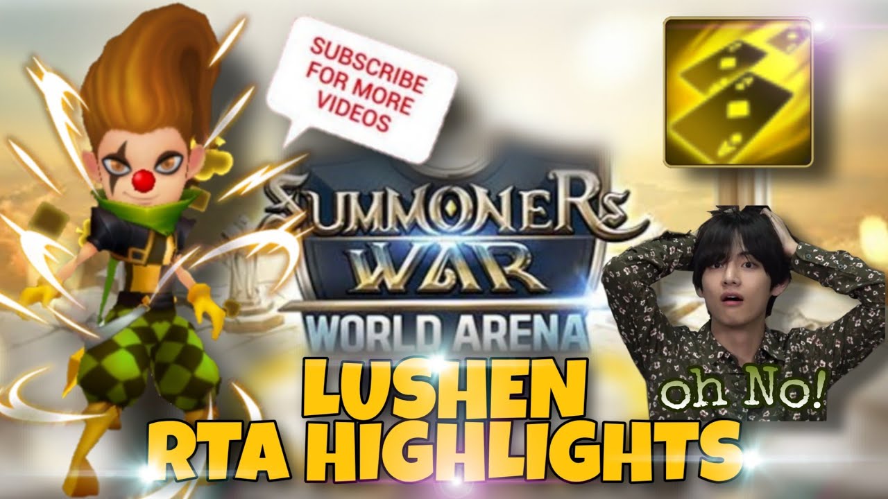 Wind Joker "LUSHEN" RTA HIGHLIGHTS - Summoners War