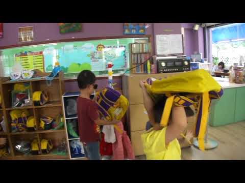 快樂心幼兒園地震演練