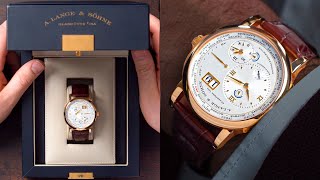 Classy Travel Watch  A.Lange Söhne Time Zone Watch Review | Swiss Watch Gang