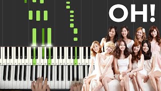 Girls' Generation - Oh! (Piano Tutorial Lesson) screenshot 5