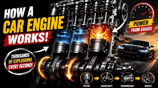 How a Car Engine Actually Works (Explained Simply)