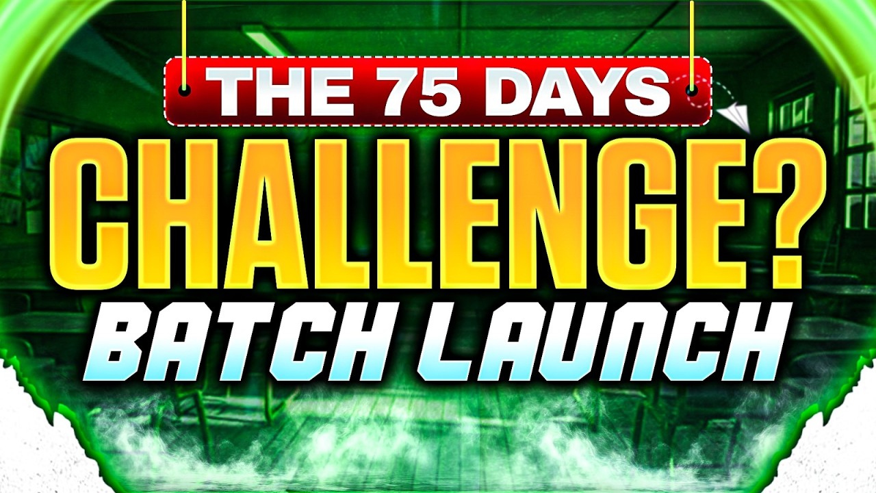 🔥 CSIR NET June 2026 | The 75 Days Challenge Batch Launch! | Are You Ready? #csirnet@PWCSIRNET