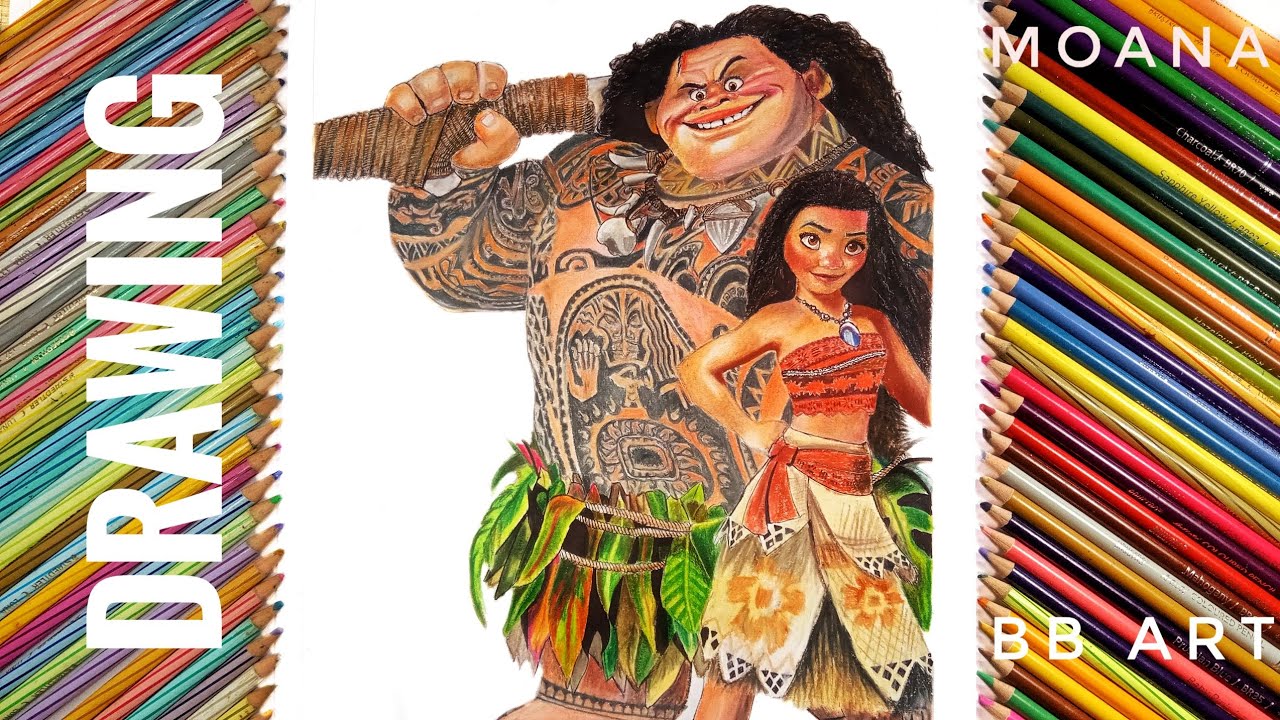 Speed Drawing: Moana 