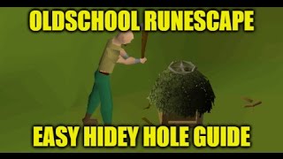 OldSchool Runescape Easy Hidey Hole/Stash Unit Guide