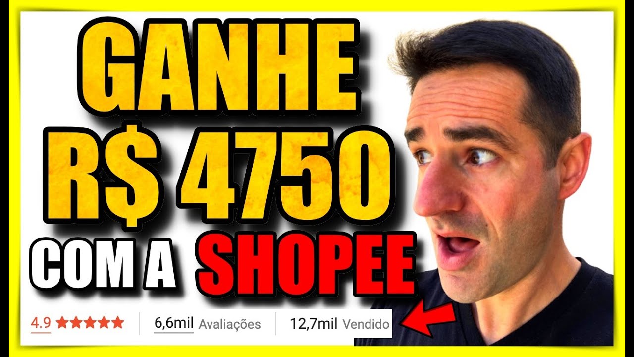 🛑 COMO GANHAR DINHEIRO COMPRANDO NA SHOPEE E REVENDENDO - GANHAR ...