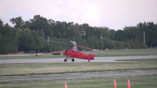 Airventure 2009 Pitcairn Pa-18 Autogyro Flight