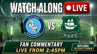 Download Lagu Wycombe Wanderers vs Plymouth Argyle | LIVE Watch Along