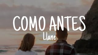 Como Antes - Llane (Letra/Lyrics) chords