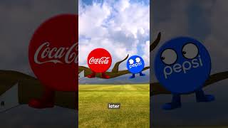 Crystal Pepsi vs TAB Clear: Coke's Sabotage Plan 🥤  #shorts