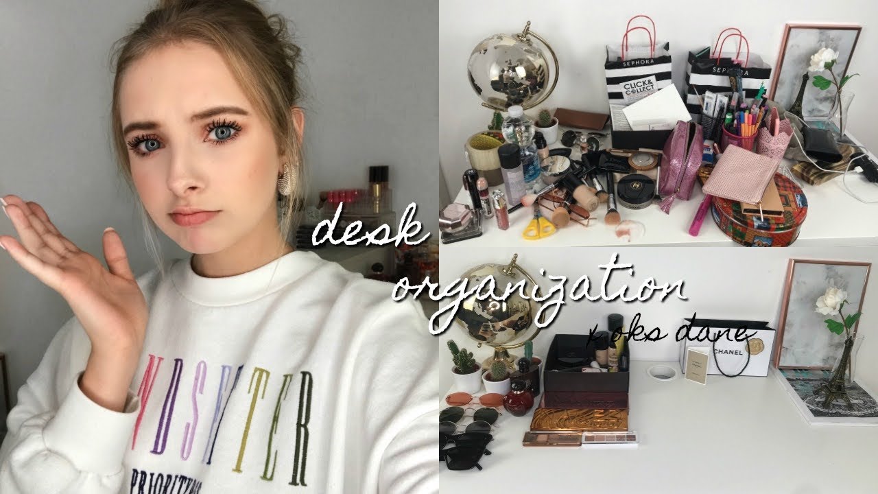 ORGANIZZO LA MIA SCRIVANIA+ desk tour ✨