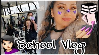 Beauty school | Cosmetology School Vlog | Linas Dolce Vita