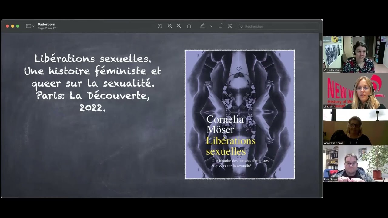 Cornelia Möser- On desire and pleasure in feminist and LGBTQ thoughts - NV Talk Series WTB
