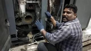 ATLAS COPCO AIR COMPRESSOR COOLER INSPECTION WORK