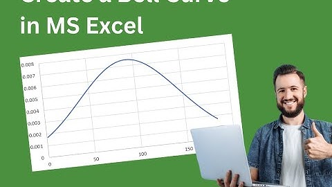 Create a Bell Curve in MS Excel