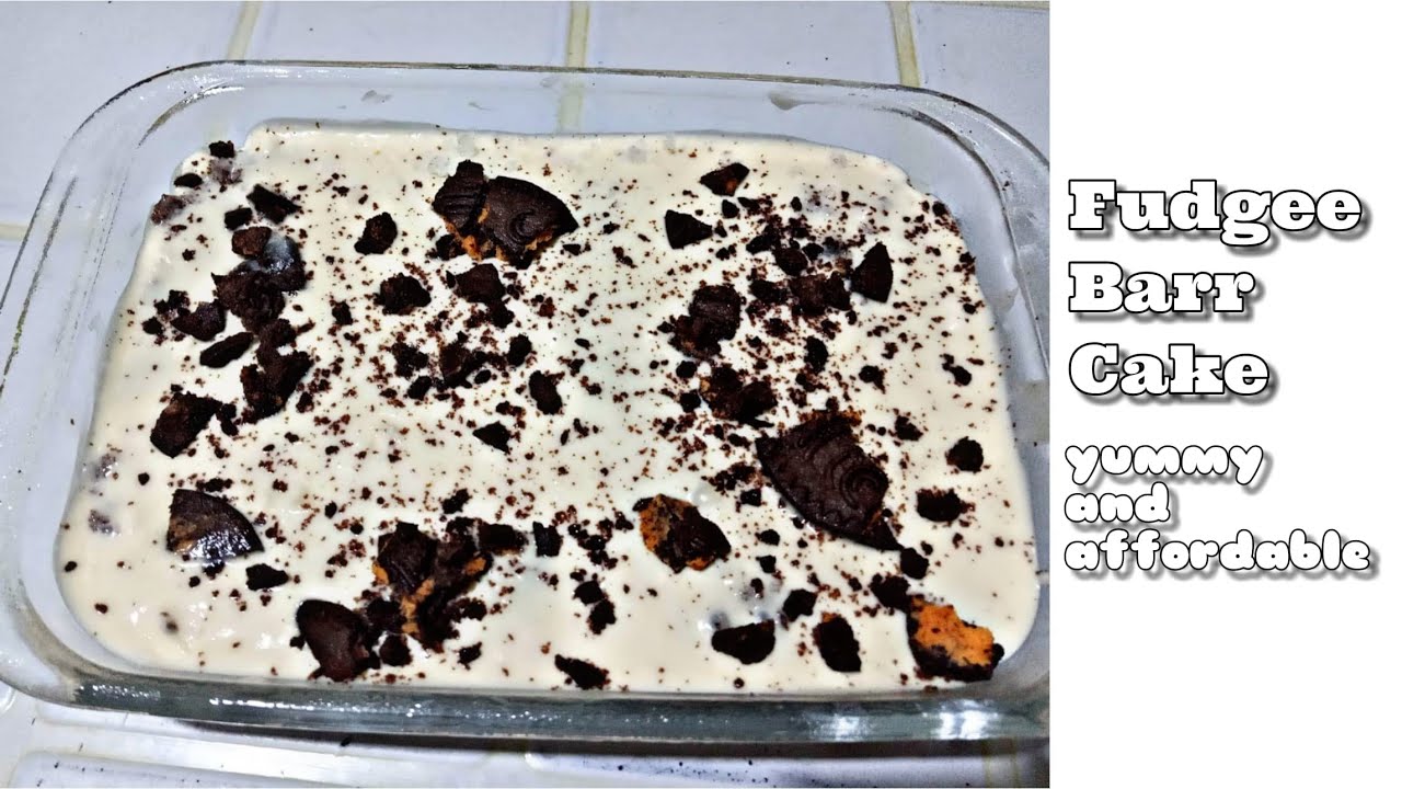 HOW TO MAKE FUDGEE BAR REF CAKE YouTube