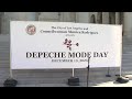 Depeche Mode&#39;s David Gahan, Martin Gore honored with &#39;Depeche Mode Day&#39; in LA. (unedited)