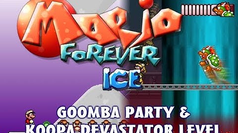 Mario Forever Ice Version v1.0 by Alexandro Games - Goomba Party & Koopa Devastator Level