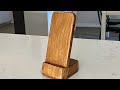 DIY Wooden Phone Stand - Easy Step by Step Tutorial